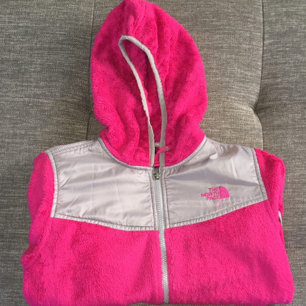 Girl’s Pink North Face Fleece Jacket